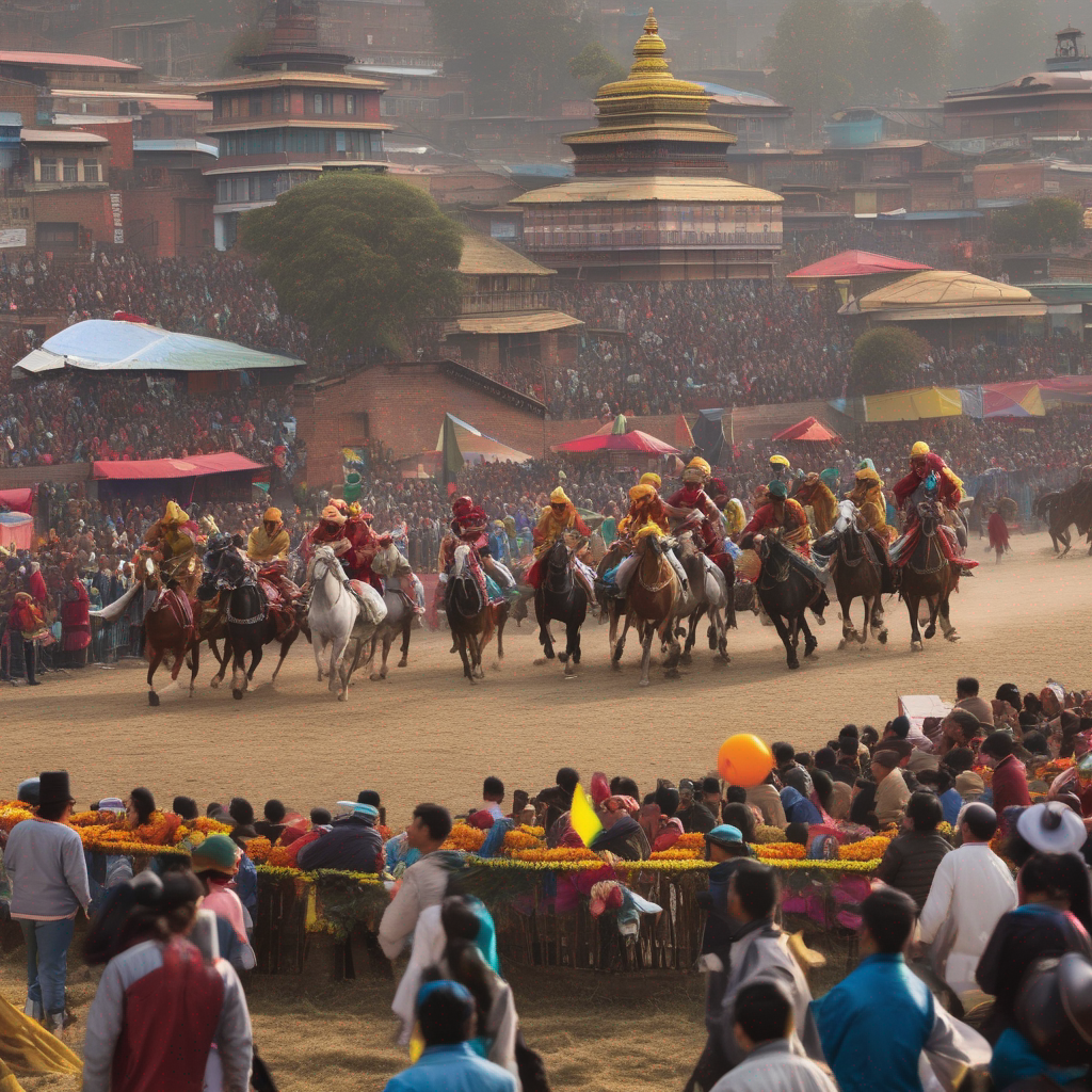 Galloping into Tradition: Experience Nepal’s Ghode Jatra Festival on April 8 This Year Ghode Jatra festival at Kathmandu.
